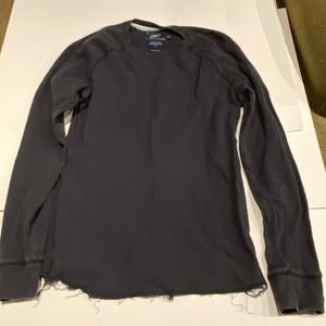 Grayers Navy Long Sleeve Shirt (Medium)